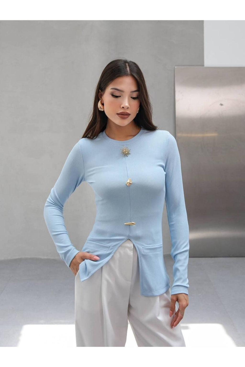 Özel Detaylı Günlük ve Şık Bluz