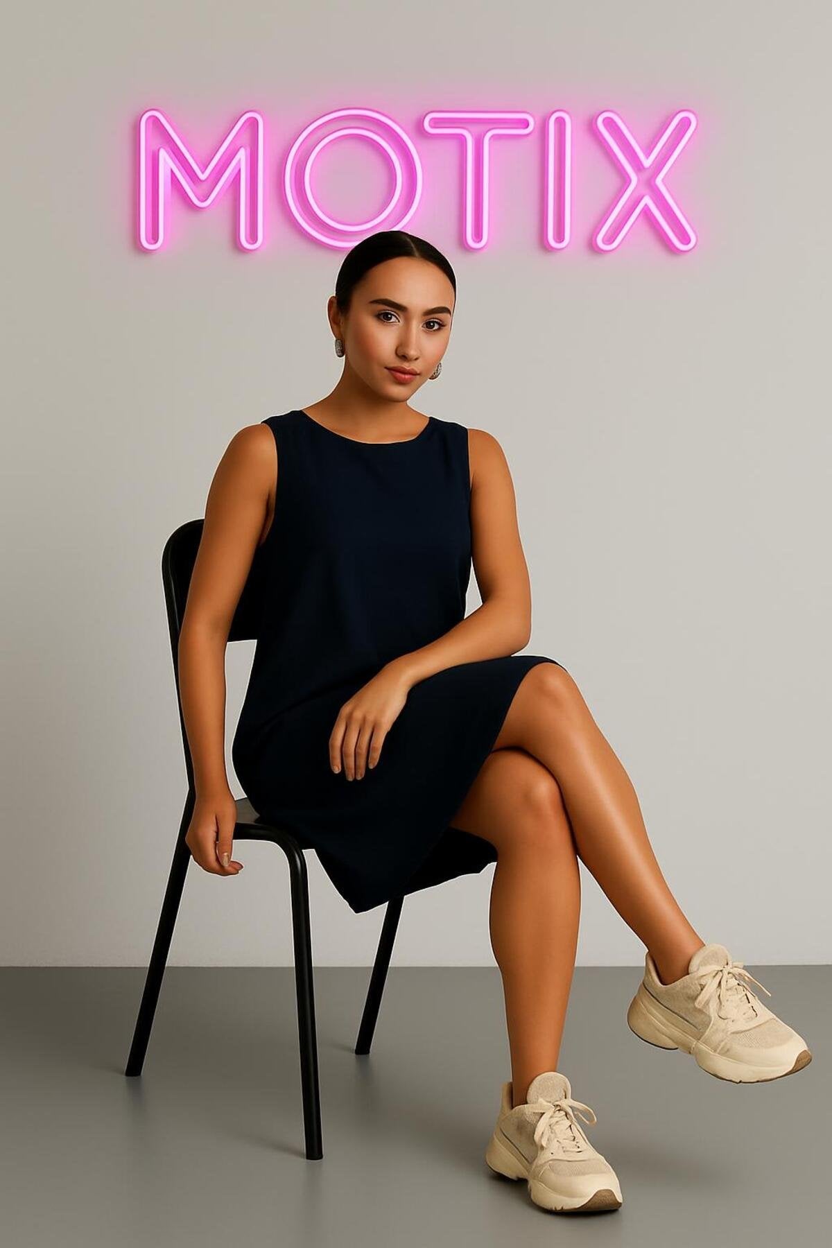 Basic Şıklığın Temsilcisi: Kolsuz Rahat Kesim Günlük Elbise