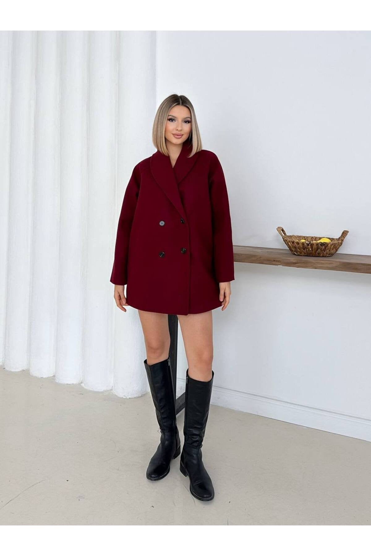 Soğuk Günlerin Vazgeçilmezi Kısa Kaşe Kaban