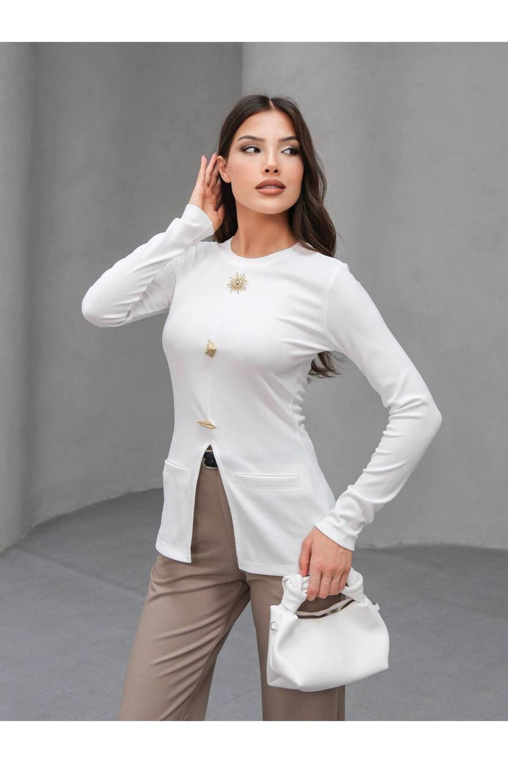 Özel Detaylı Günlük ve Şık Bluz
