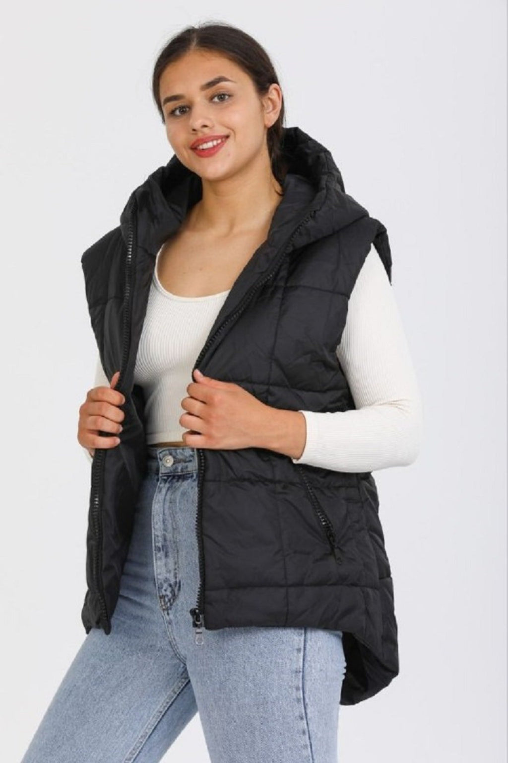 Kapüşonlu Şişme Yelek