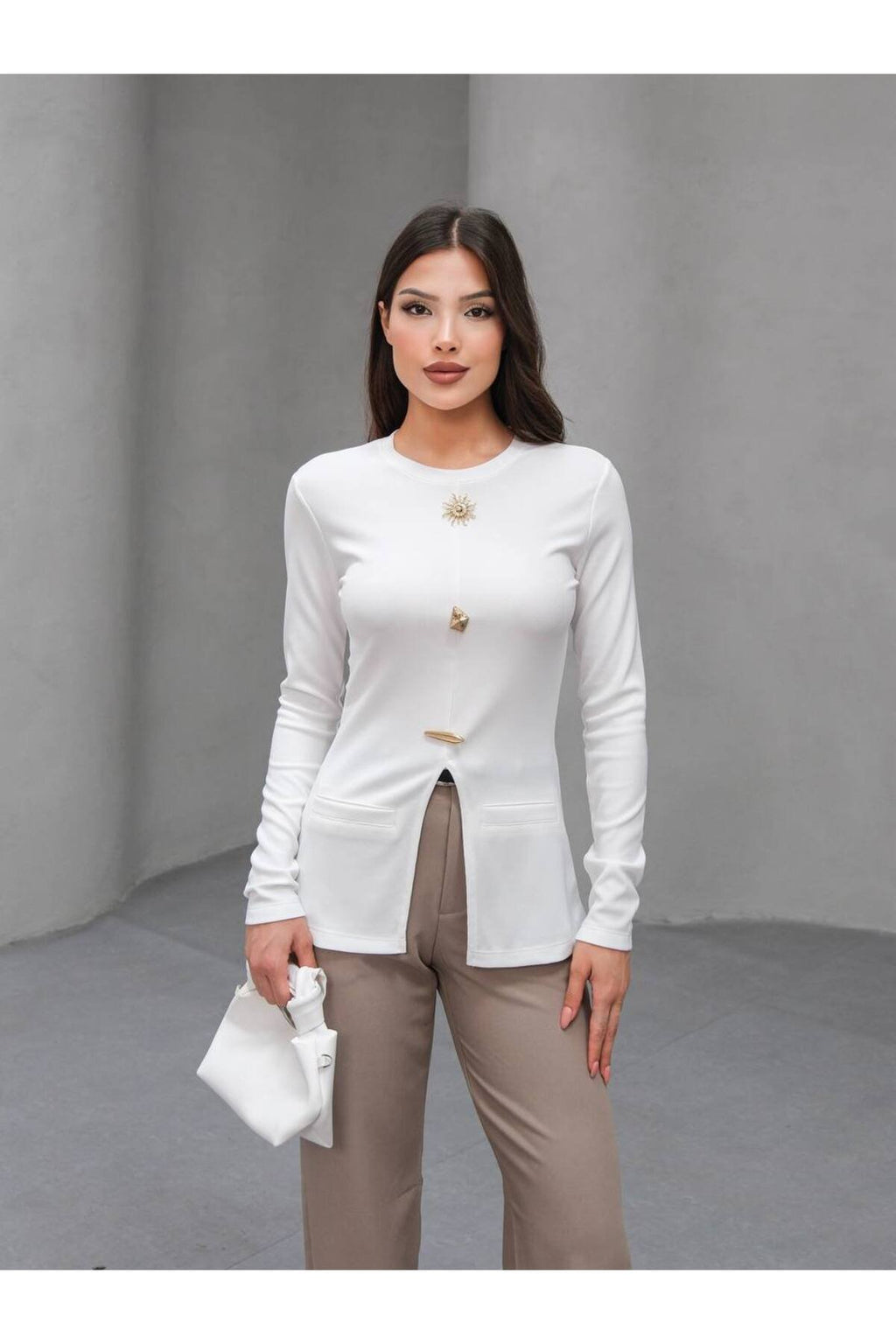 Özel Detaylı Günlük ve Şık Bluz