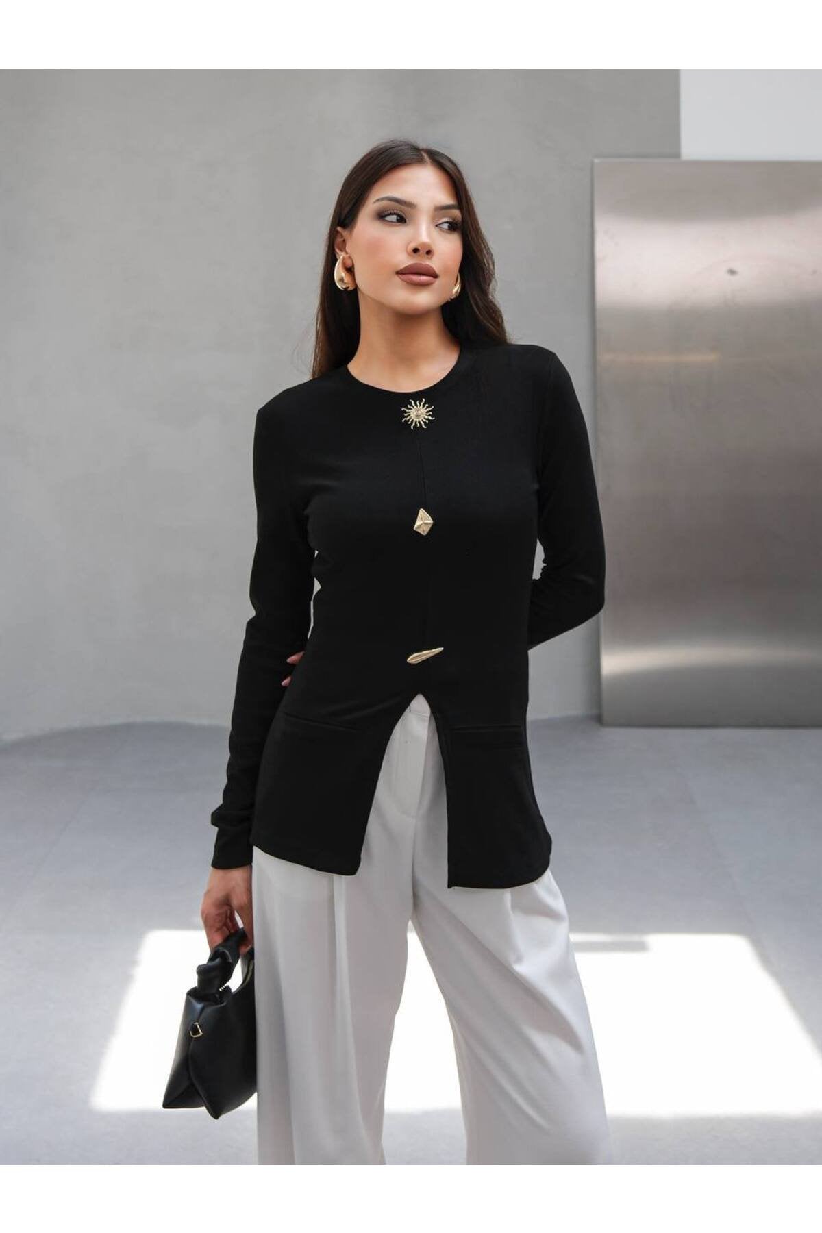 Özel Detaylı Günlük ve Şık Bluz