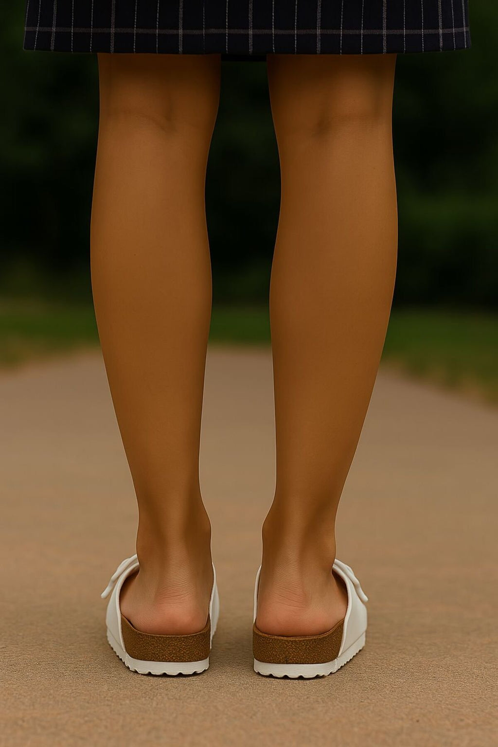 Kadın Çift Tokalı Anatomik Günlük Terlik