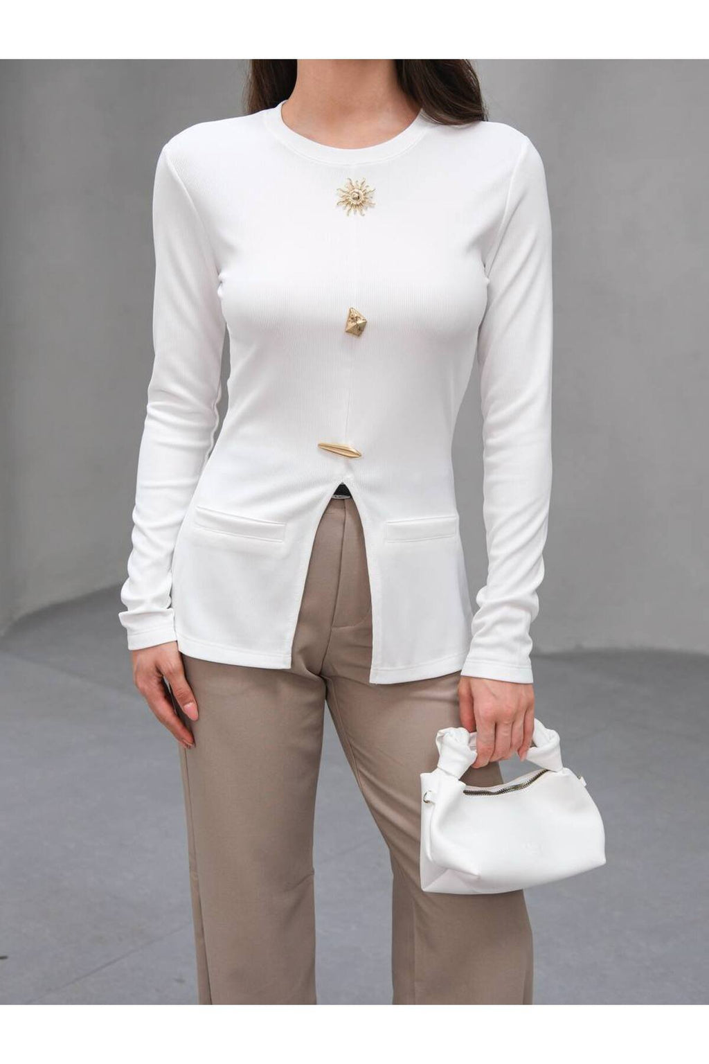 Özel Detaylı Günlük ve Şık Bluz