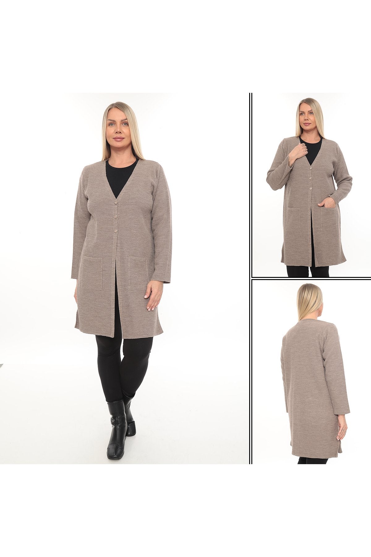 Sade ve Şık Triko Hırka