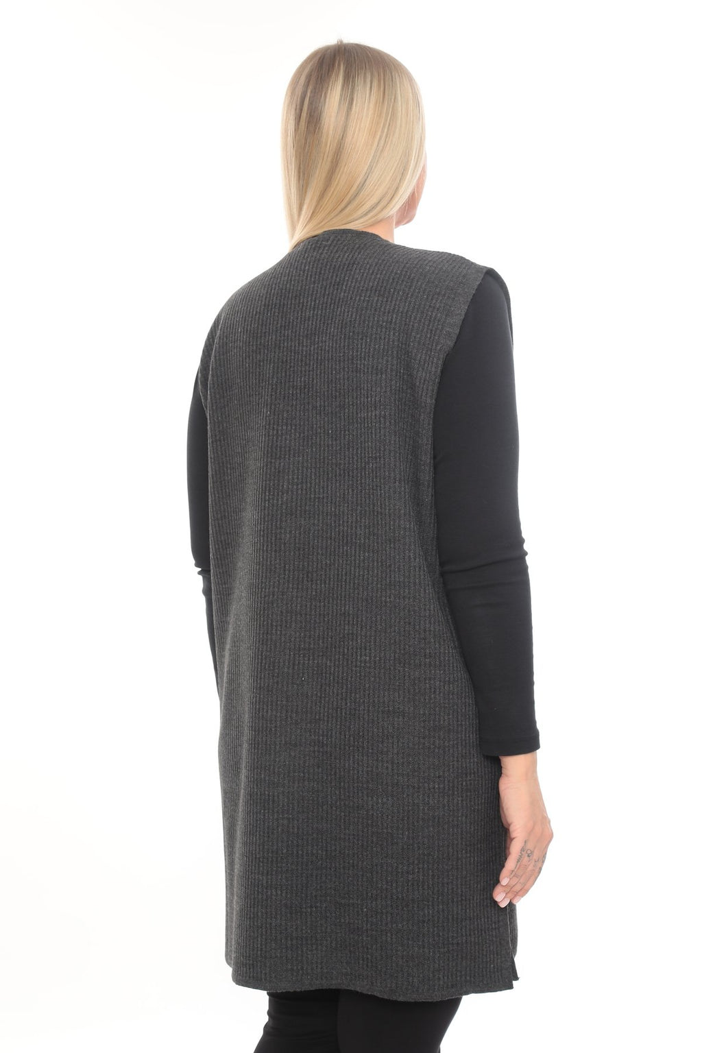 Klasik Kesim Triko Yelek