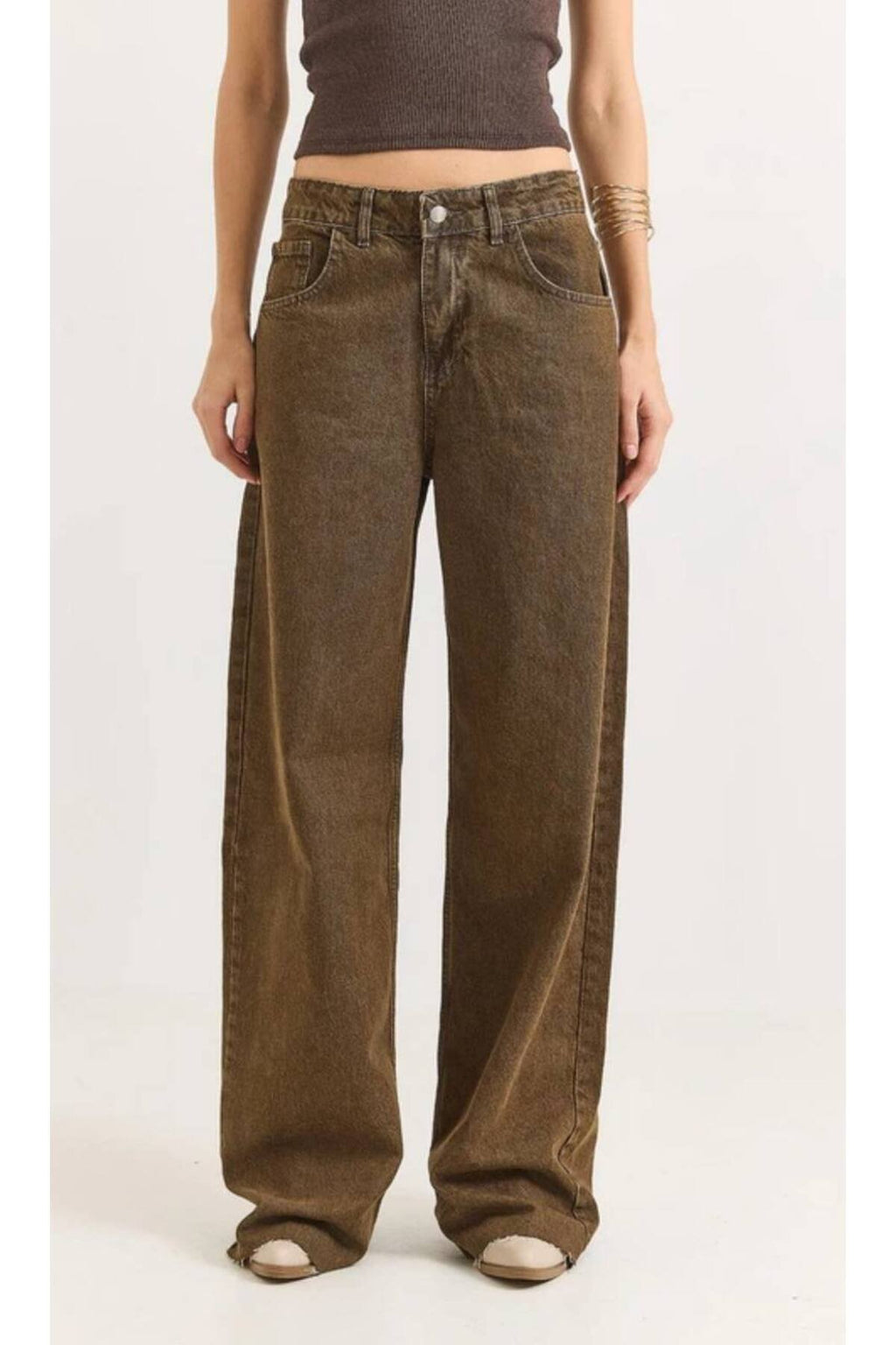 Kadın Kesik Paça Palazzo