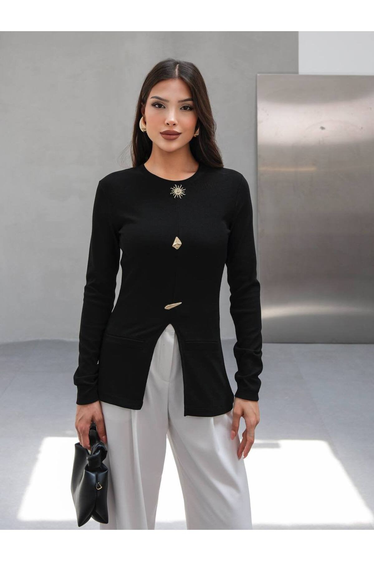 Özel Detaylı Günlük ve Şık Bluz