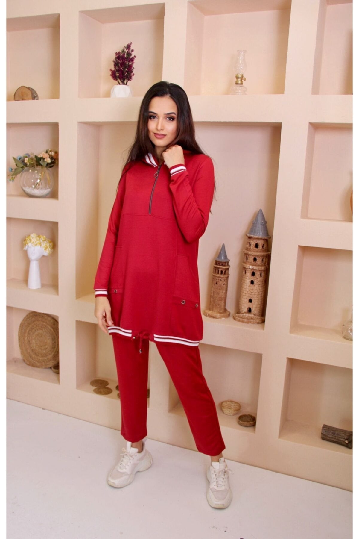 Ikili Takım Kristal Iki Iplik