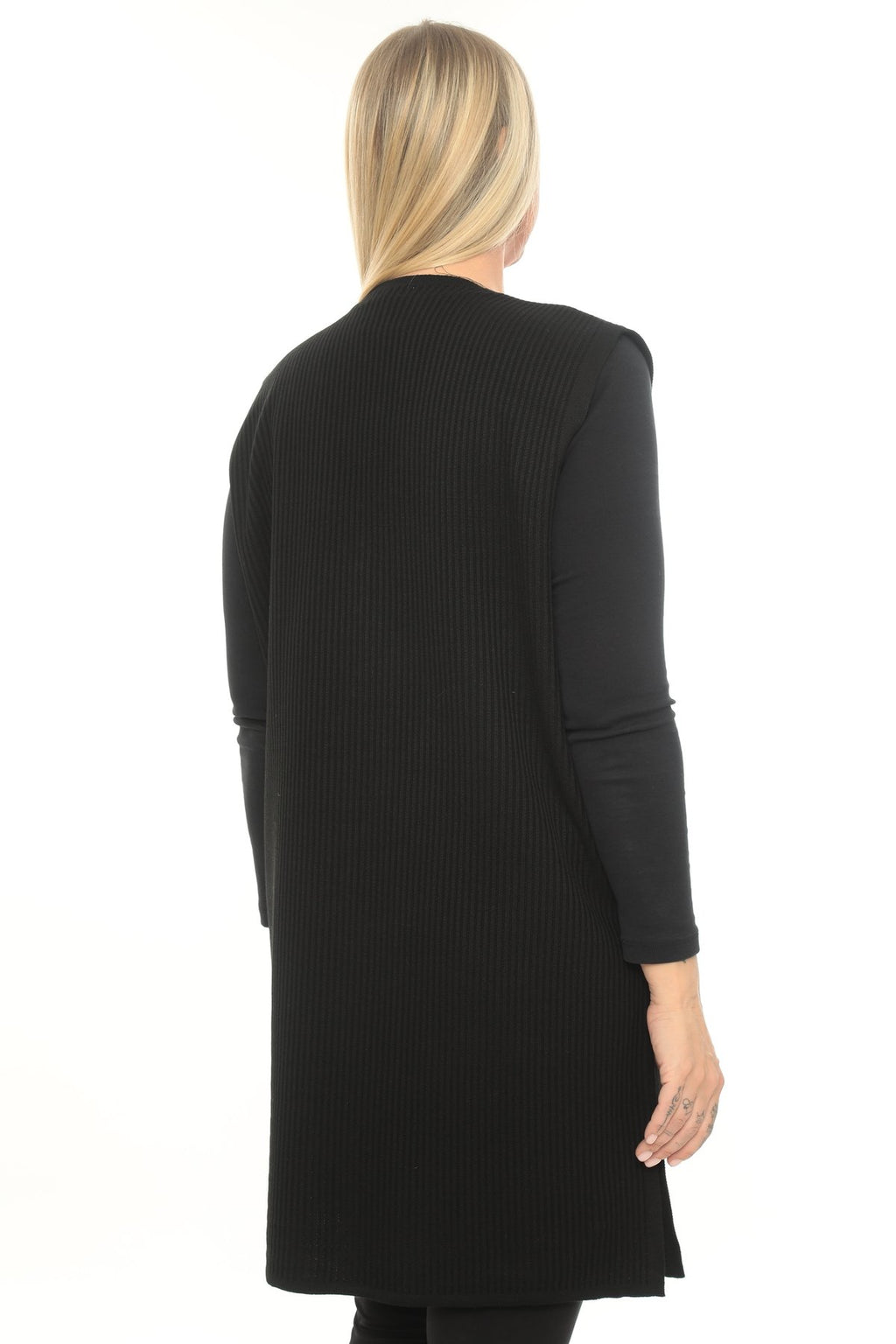 Klasik Kesim Triko Yelek