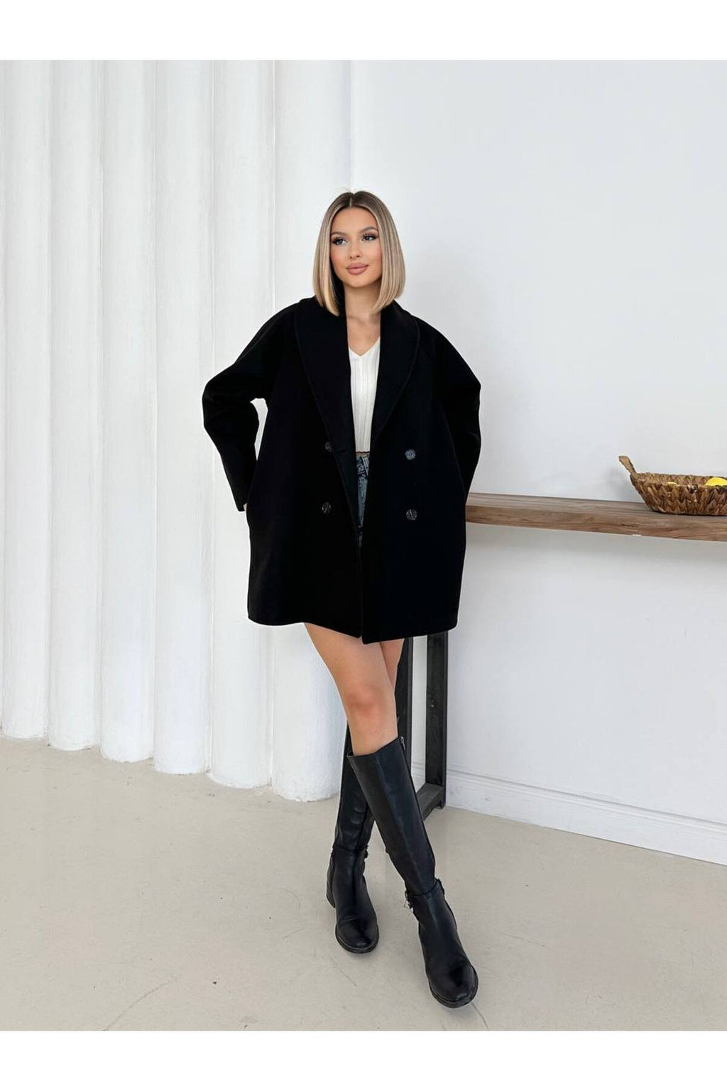 Soğuk Günlerin Vazgeçilmezi Kısa Kaşe Kaban