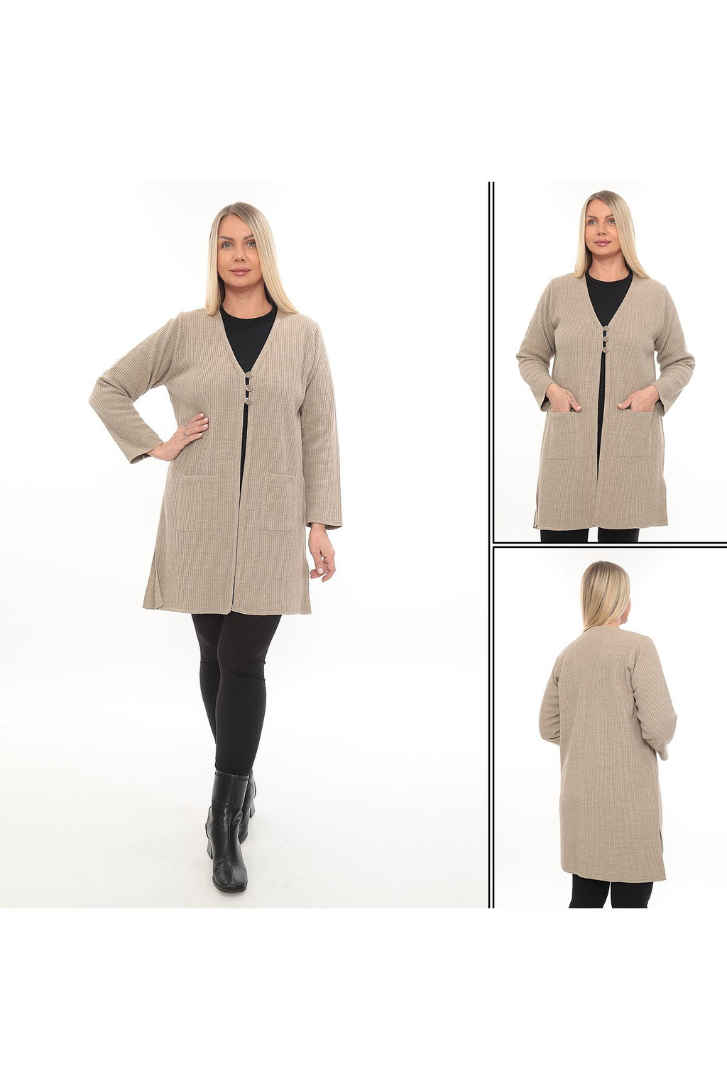 Sade ve Şık Triko Hırka