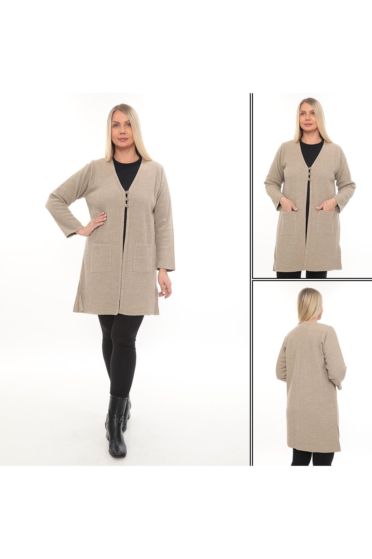 Sade ve Şık Triko Hırka