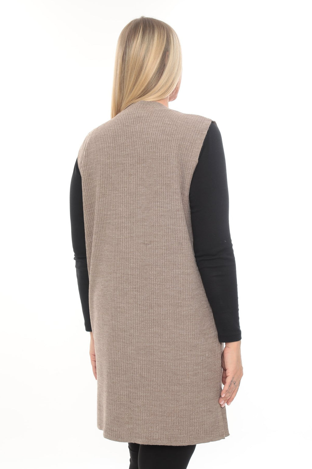 Klasik Kesim Triko Yelek